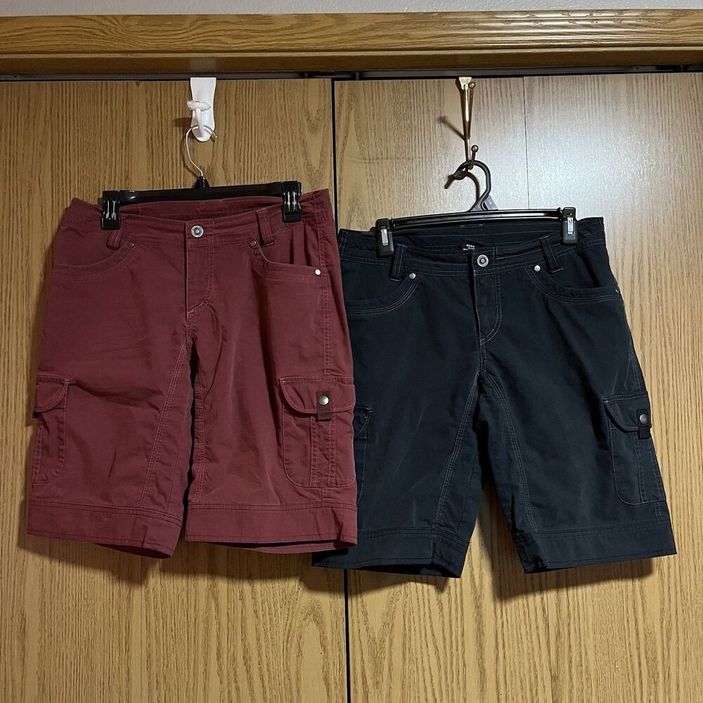 Kuhl Splash 11” Women’s 8 Hiking Cargo Shorts Bundle